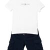 Completo t-shirt e bermuda cargo