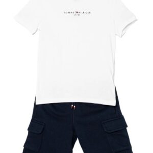 Completo t-shirt e bermuda cargo