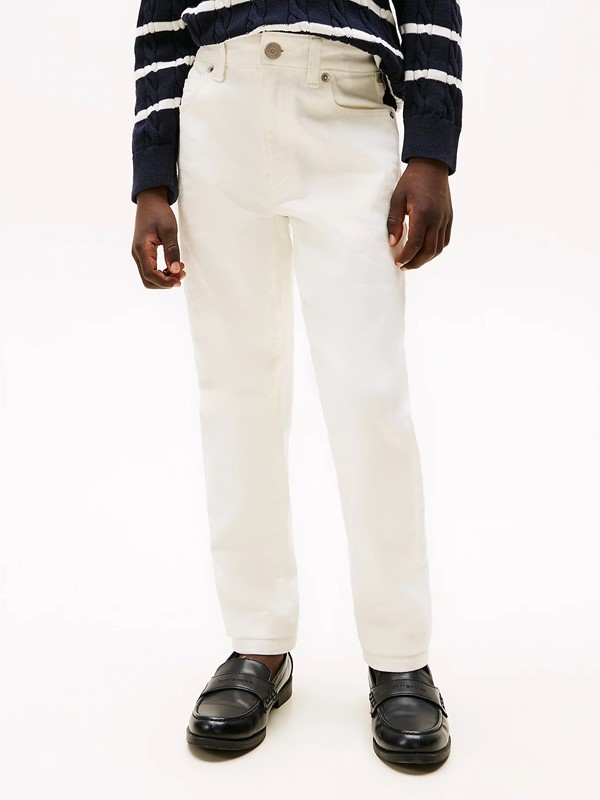 Pantalone in denim modello slim fit