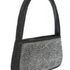 Borsa in denim con strass