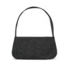 Borsa in denim con strass