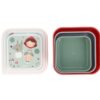 3 scatoline snack cappuccetto rosso