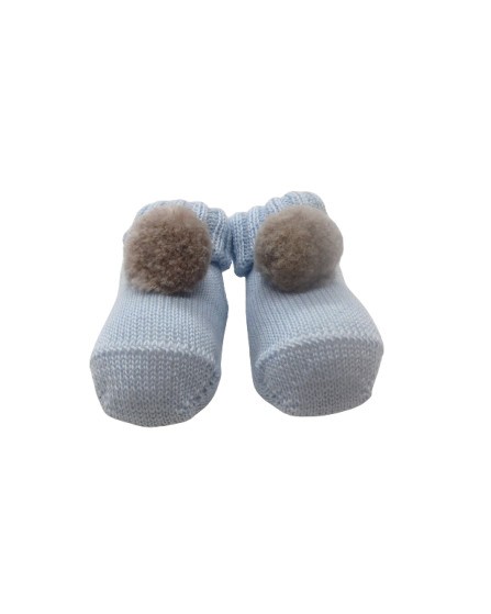 Scarpina con pon pon