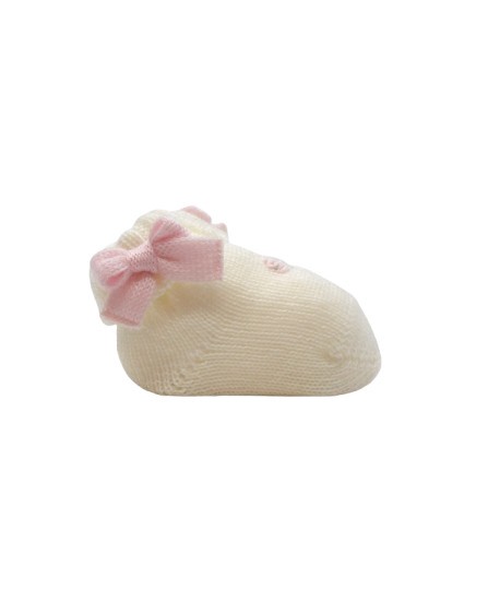 Scarpine con tulipani e fiocco