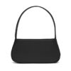 Borsa in tessuto tecnico con logo ricamato a rilievo