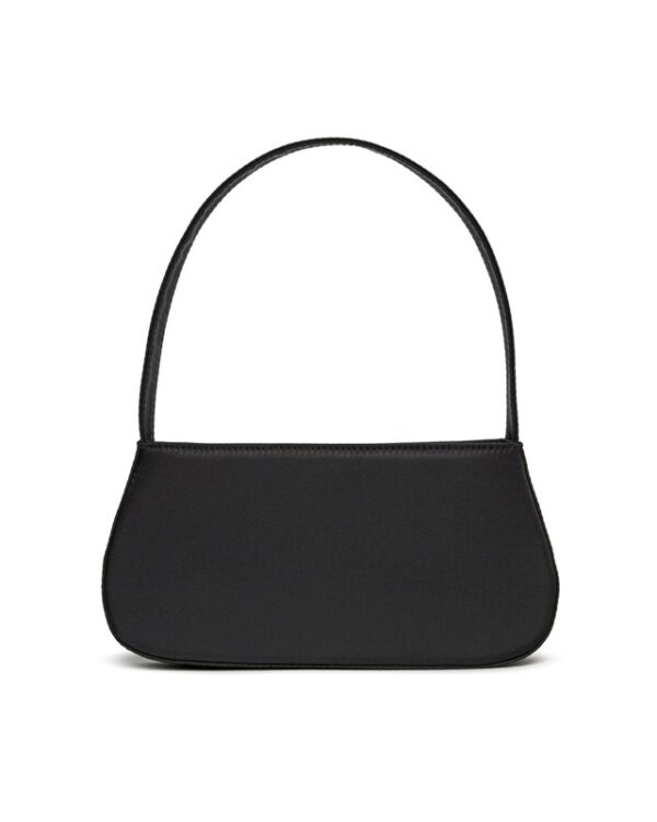 Borsa in tessuto tecnico con logo ricamato a rilievo