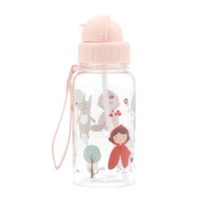 Borraccia plastica little red