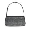 Borsa in denim con strass