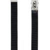 Cintura in tela con logo oval d