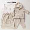 Completo felpa, pantalone, t-shirt e sacca