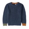 Maglione con dettagli a contrasto