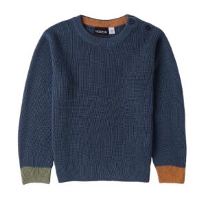 Maglione con dettagli a contrasto