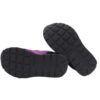 Sneaker bassa in camoscio e tessuto con doppio velcro