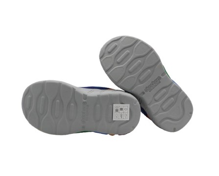 Scarpa ginnica con velcro e lacci