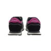 Sneaker bassa in camoscio e glitter con doppio velcro