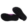 Sneaker bassa in camoscio e tessuto con velcro e lacci