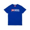 T-shirt in jersey con logo diesel denim division