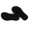 Sneaker bassa in camoscio e tessuto con velcro e lacci