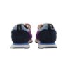 Sneaker bassa in camoscio e tessuto con doppio velcro