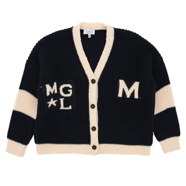 Completo cardigan e pantalone in velluto