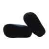 Sneaker bassa in camoscio e tessuto con doppio velcro