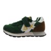 Sneaker bassa in camoscio e tessuto con velcro e lacci