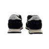 Sneaker bassa in camoscio e tessuto con velcro e lacci