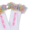 Calzini con tulle e logo