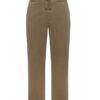 Pantalone chino in cotone con coulisse