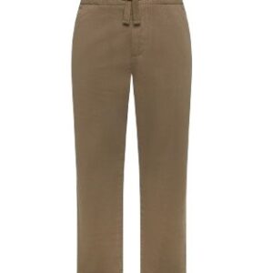 Pantalone chino in cotone con coulisse