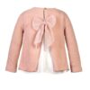 Completo in maglia con farfalle