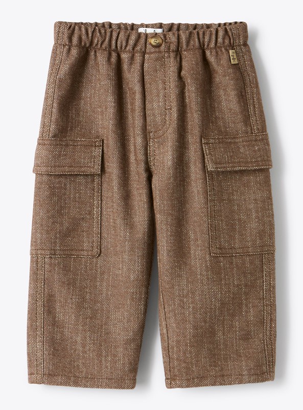 Pantalone cargo in misto cotone