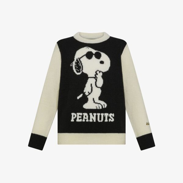 Maglione peanuts in lana e cashmere
