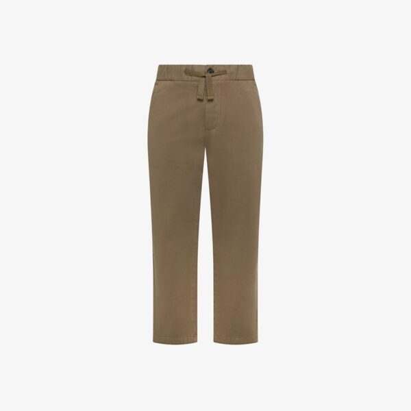 Pantalone chino in cotone con coulisse
