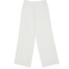 Pantalone con banda logata laterale