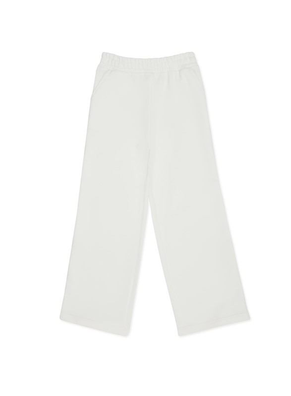 Pantalone con banda logata laterale