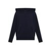 Maglione in misto lana con cappuccio e marsupio