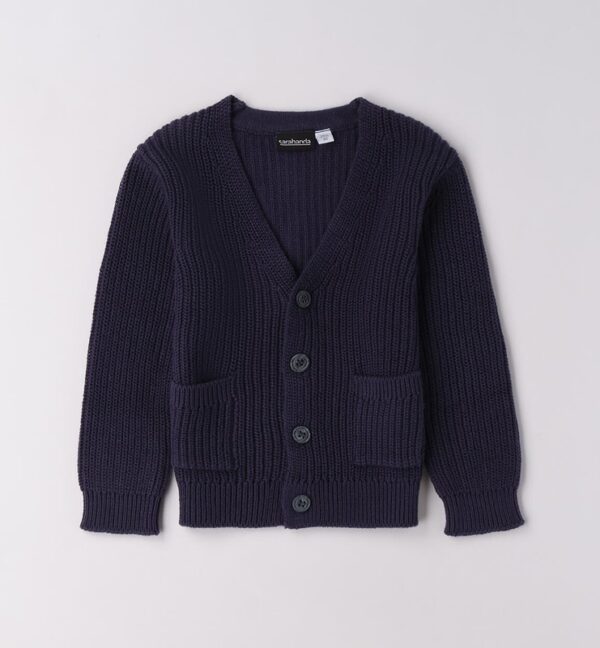Cardigan in maglia con taschine