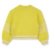 Cardigan tricot con stella e righe