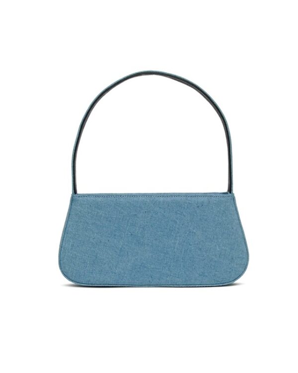 Borsa in denim con strass