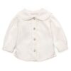 Completo scamiciato in velluto con camicia