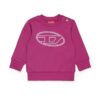 Felpa con stampa maxi logo