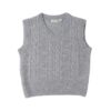 Gilet con pailettes e trecce