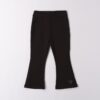 Pantalone leggings in felpa a zampa