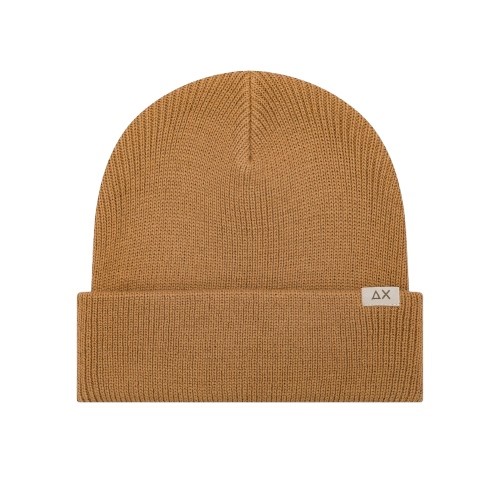 Cappello in misto lana con risvolto
