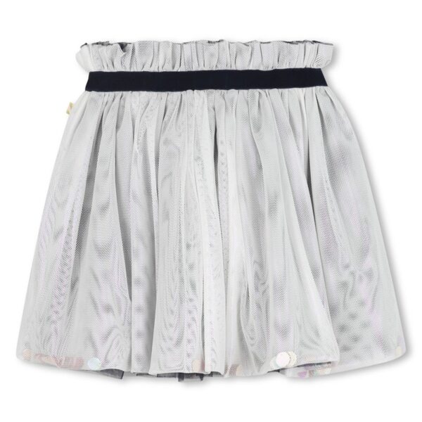 Gonna in tulle con pailettes all'interno