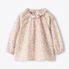 Camicia manica lunga fantasia floreale