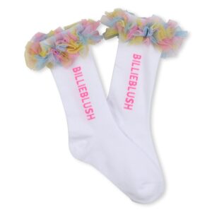 Calzini con tulle e logo