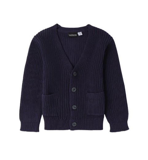 Cardigan in maglia con taschine