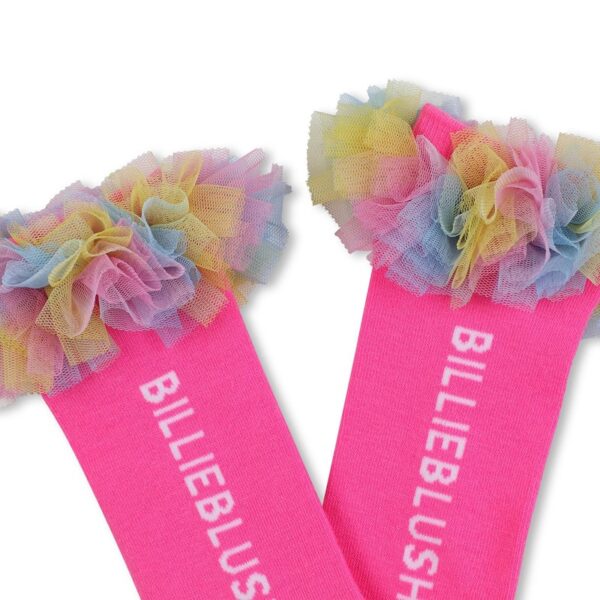 Calzini con tulle e logo